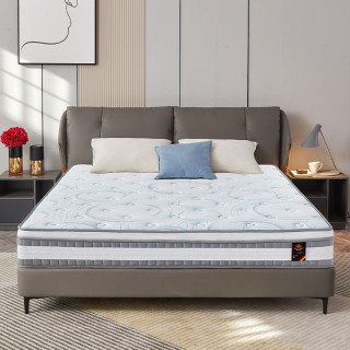 sweetnight 进口乳胶轻音独立袋弹簧床垫 卡尔 180*200*24cm