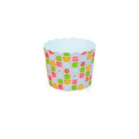 鸿蓝honglan 蛋糕纸杯 中号 100个 方格小熊