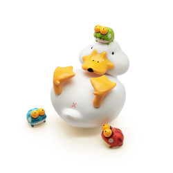 空想造物蛙鸭手办套装