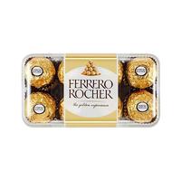 费列罗 FERRERO 费列罗 榛果威化巧克力 16粒 200g 礼盒装