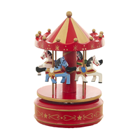 KIDNOAM 圣诞系列 旋转木马八音盒 颜色随机