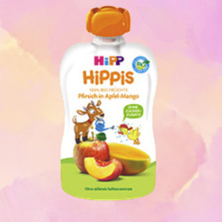 HiPP 喜宝 有机系列 果泥 德版 3段 苹果芒果桃子味 100g