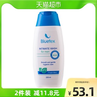 Bluetex蓝宝丝 男性私处护理液舒爽薄荷消毒抑菌200ml