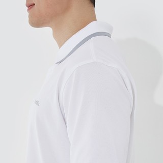 Columbia 哥伦比亚 男子POLO衫 AE0412-100 白色 M