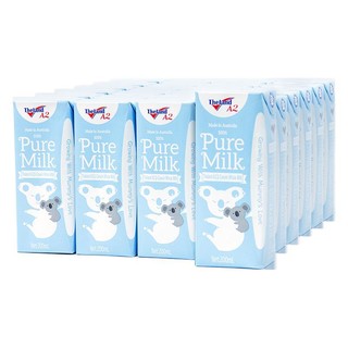 88VIP：Theland 纽仕兰 A2β-酪蛋白全脂纯牛奶200ml*6盒儿童学生高钙 1件装
