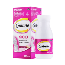 Caltrate 钙尔奇 碳酸钙D3片 100粒×2瓶