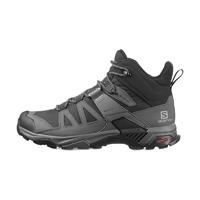 salomon 萨洛蒙 X Ultra 4 Mid Gtx 男子登山鞋 412946 黑色 UK7.5 宽楦版