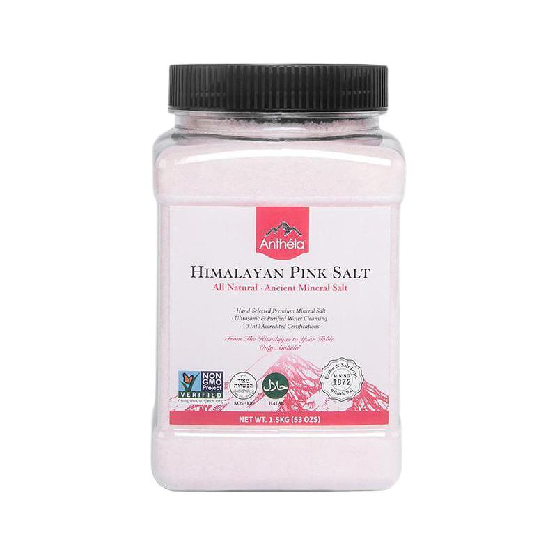 喜马拉雅玫瑰粉细盐 1.5kg（送一包19.9元的粗盐）