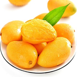土八鲜 海南小台农芒果单果70-100g 5斤大果