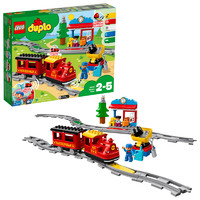 LEGO 乐高 积木拼装得宝10874 智能蒸汽火车大颗粒积木桌儿童玩具生日礼物