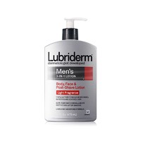 88VIP：Lubriderm 男士三合一矿物质润肤乳 淡香型 473ml