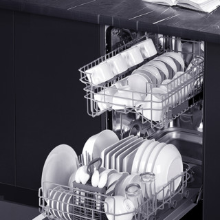 Haier 海尔 EW10028BK 独立式洗碗机 10套 黑色
