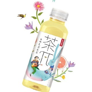 NONGFU SPRING 农夫山泉 茶π 西柚茉莉花茶 500ml*5瓶