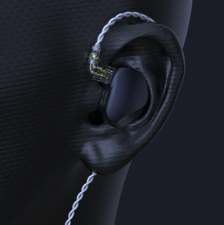 TRN VX pro 带麦版 入耳式绕耳式圈铁有线耳机