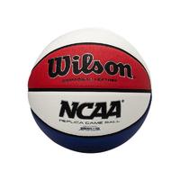 Wilson 威尔胜 NCAA REPLICA COMP RWB PU篮球 WTB0927IB07CN 白色/红色/蓝色 7号/标准