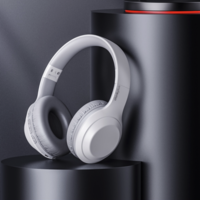 Lenovo 联想 TH10 压耳式头戴式主动降噪蓝牙耳机 白色
