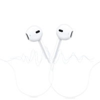 Apple 苹果 原装 半入耳式有线耳机 白色 Lightning