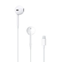 Apple 苹果 A1748 半入耳式降噪有线耳机 白色 Lightning