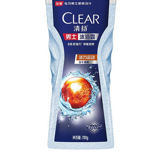 CLEAR 清扬 男士平衡控油沐浴露 活力运动 720g