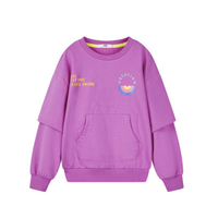 MQD 马骑顿 6221X0602 女童圆领卫衣