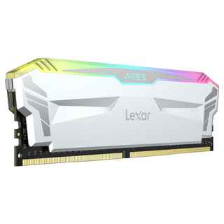 Lexar 雷克沙 战神之刃 DDR4 3866MHz 台式机内存 灯条 白色 16GB 8GBx2