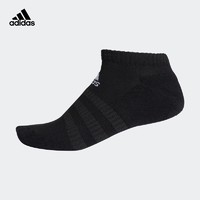 adidas 阿迪达斯 CUSH LOW 1PP 中性运动袜 DZ9389 黑色 M