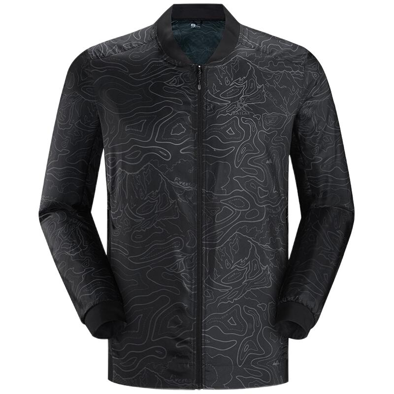 凯乐石kailas户外防晒衣皮肤衣女款超薄透气轻盈速干防风衣银灰xl