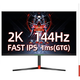 泰坦军团 27英寸电脑显示器 2K 144Hz FAST IPS快速液晶 1ms(GtG)广色域 升降旋转 1(需用券)