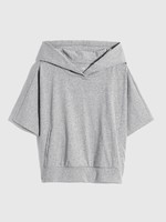 Gap 盖璞 女装|纯棉落肩廓形短袖卫衣春夏新品