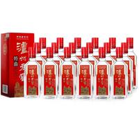泸州老窖 特曲 第十代 52%vol 浓香型白酒 165ml*18瓶 整箱装