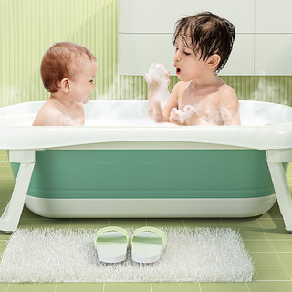 奔麦 儿童感温折叠浴盆
