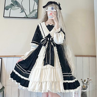 安妮的包裹 Lolita洛丽塔 OP长袖连衣裙