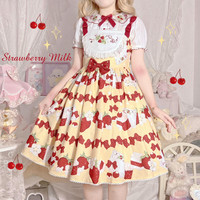 CuteQ Lolita洛丽塔 轻lo夏裙短袖