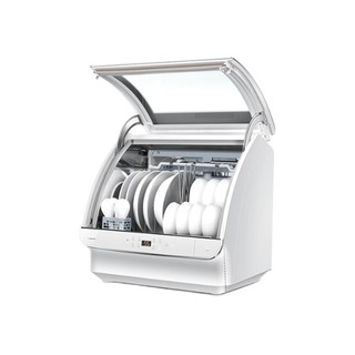 Haier 海尔 小海贝系列 HTAW50STGW 台式洗碗机 6套 白色