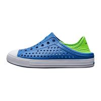SKECHERS 斯凯奇 Guzman Steps 男童洞洞凉鞋 91995L/BLLM 蓝色/柠檬色 32码
