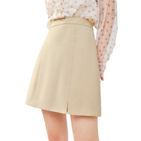 HOPESHOW 红袖 女士A字半身裙 90222071501 卡其 XL