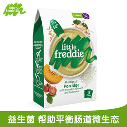 LittleFreddie 小皮 益生菌番茄菠菜高铁米粉谷物160g*1宝宝婴儿米糊