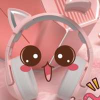 ONIKUMA 粉色猫耳 耳罩式头戴式有线耳机 粉色 3.5mm