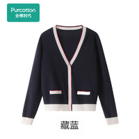 Purcotton 全棉时代 女子休闲修身针织衫 POO213017S300