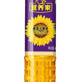 福临门 营养家 黄金小黑葵 葵花仁油 400ml