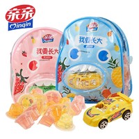 Qinqin 亲亲 背包果冻600g*1袋儿童零食健康水果冻休闲小零食