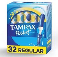 TAMPAX 丹碧丝 口袋珍珠塑料卫生棉条 34支