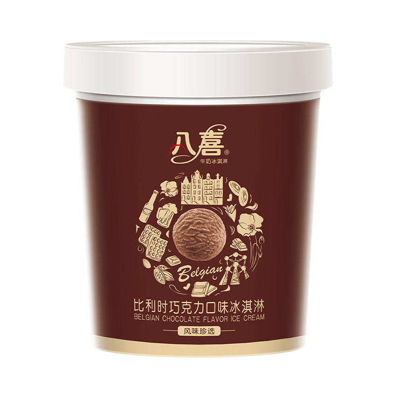 BAXY 八喜 比利时冰淇淋 巧克力味 270g