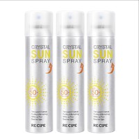 RE:CIPE 玥之秘 水晶防晒喷雾 SPF50+ PA+++ 150ml*3瓶