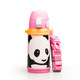 同志社(Doshisha) 儿童保温杯双盖套装 不锈钢便携水杯壶 保温保冷 600ml 熊猫图案