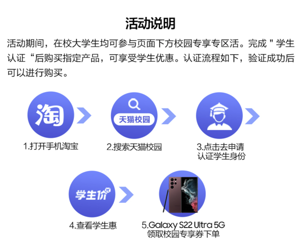 SAMSUNG 三星 Galaxy S22 Ultra 5G手机 12GB+256GB