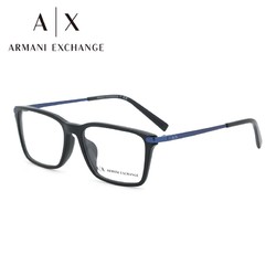EMPORIO ARMANI 阿玛尼 ARMANI眼镜框女时尚大方框近视眼镜架男士休闲通勤镜框OAX3077F 宝岛眼镜