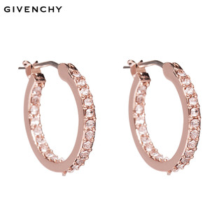 GIVENCHY 纪梵希 简约系列仿水晶女士小圈耳环 60500240-9DH