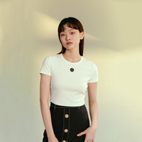 LILY 丽丽 Smiley IP款 女士T恤 121159VT918