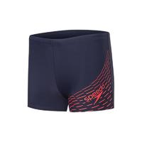 SPEEDO 速比涛 Eco环保系列 男子平角泳裤 811354G691 海军蓝/橙色 M